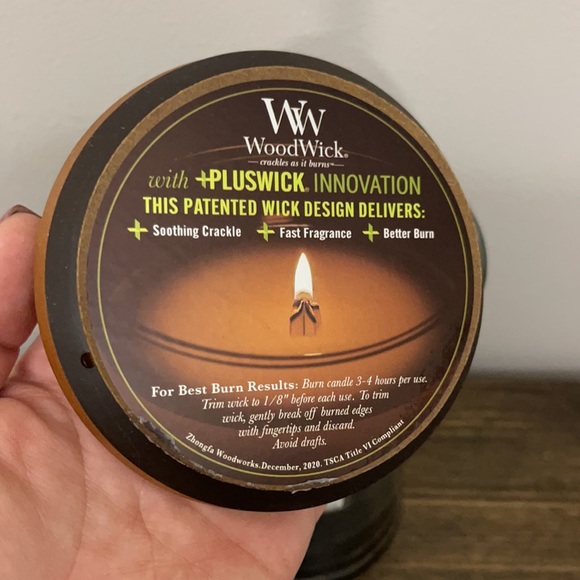 Woodwick Accents New Woodwick Trilogy Fireside Redwood Sandalwood